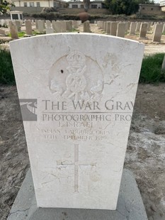 BAGHDAD (NORTH GATE) WAR CEMETERY - ISRAEL, J